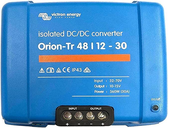 Victron Orion-Tr 48/12-30 A (360W) isolated DC-DC converter