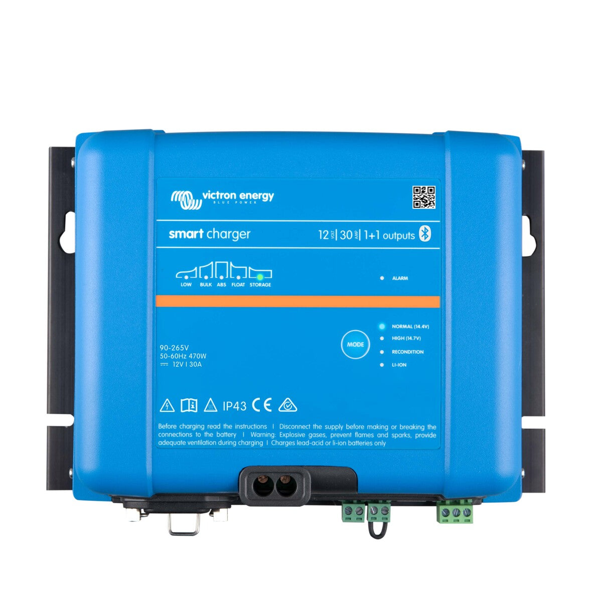 Victron Phoenix Smart IP43 Charger 12/30(1+1) 120-240V