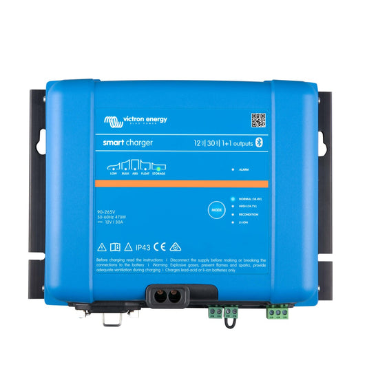 Victron Phoenix Smart IP43 Charger 12/30(1+1) 120-240V