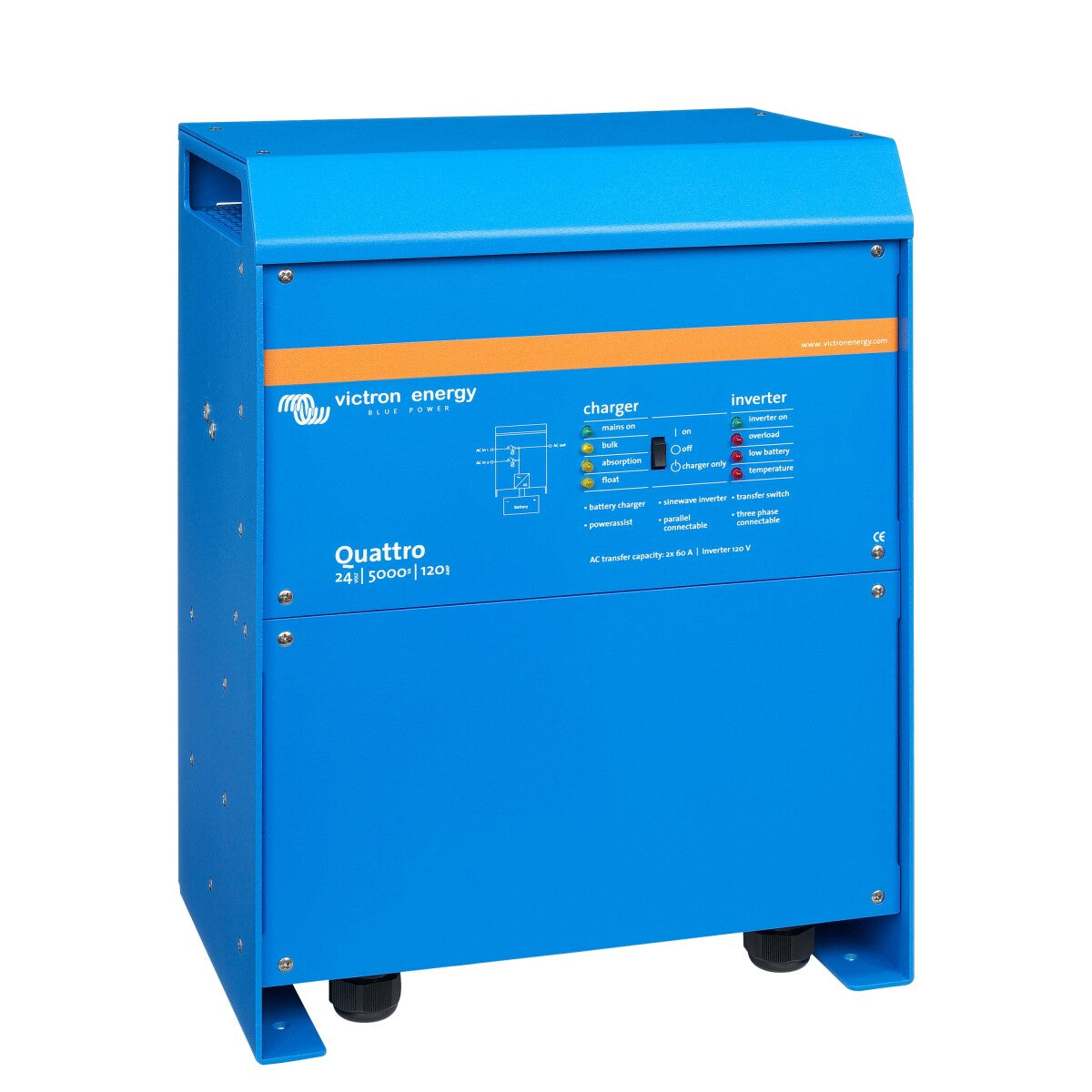 Victron Quattro 24/5000/120-100/100 120V VE.Bus