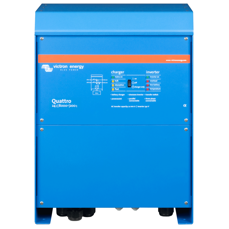 Victron Quattro 24/8000/200-100 Inverter 6500W and Charger 24V