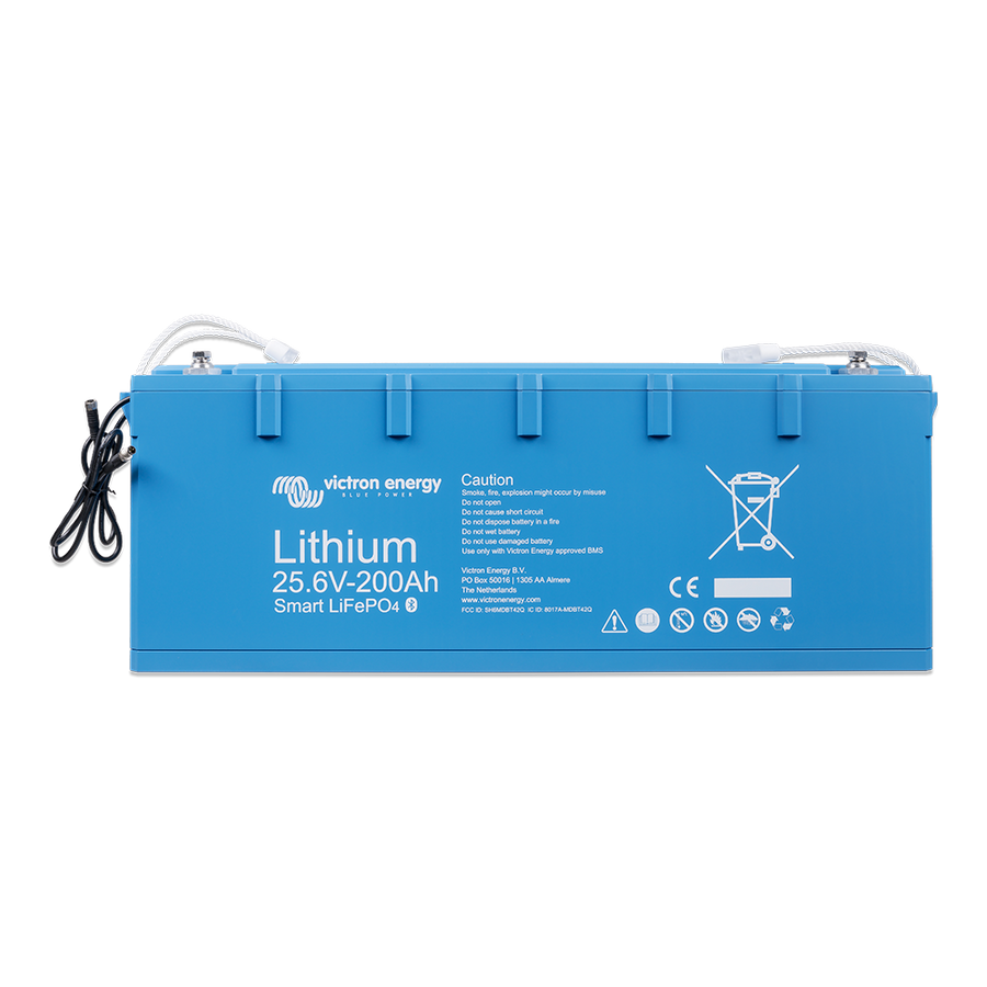 Victron Smart Lithium-Ion 200 Ah Battery LiFePO4 25.6V