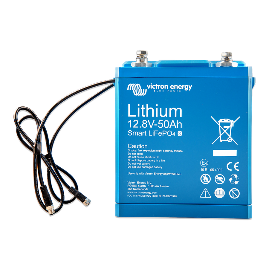 Victron Smart Lithium 50 Ah LiFePO4 12.8V Battery