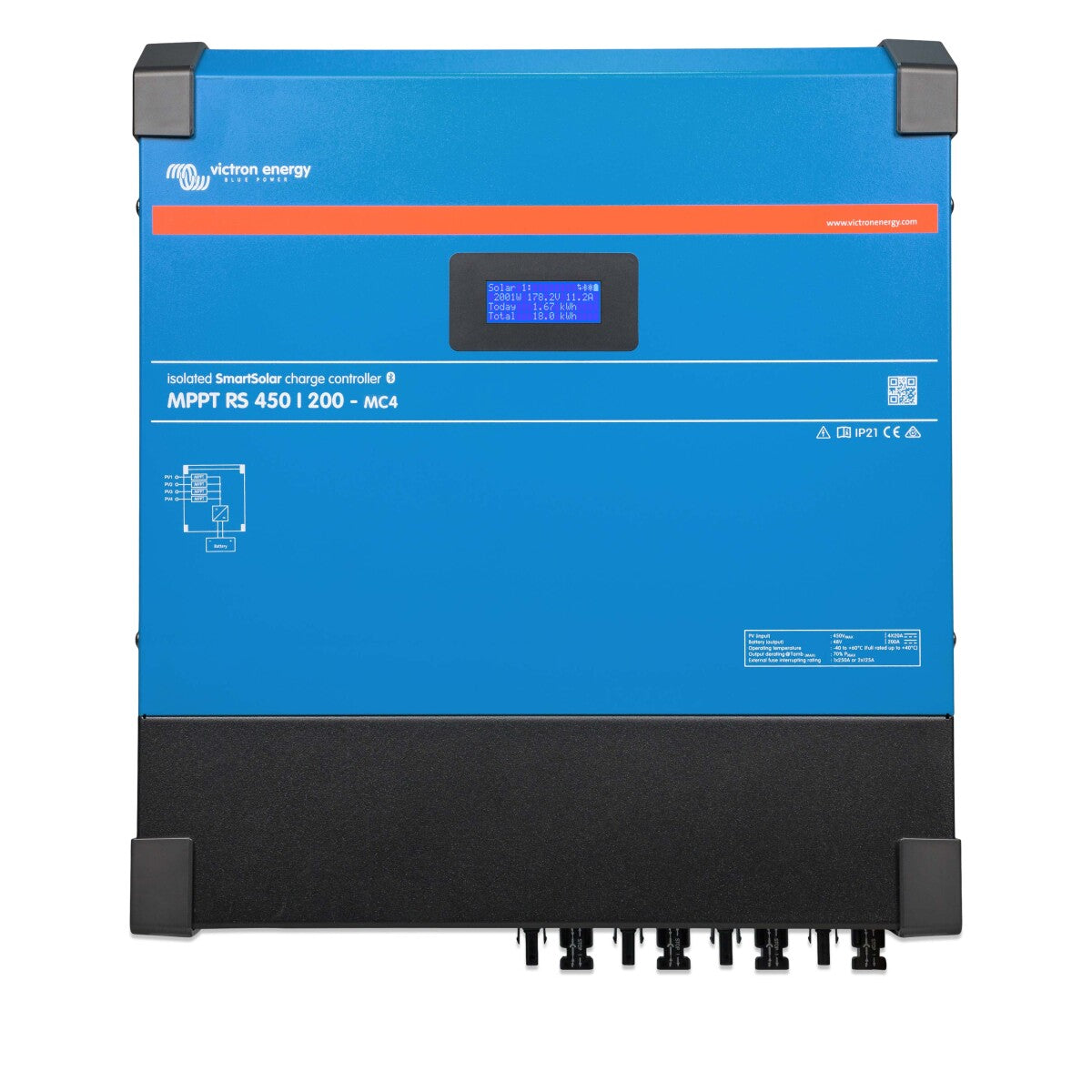 Victron SmartSolar MPPT RS 450/200-MC4