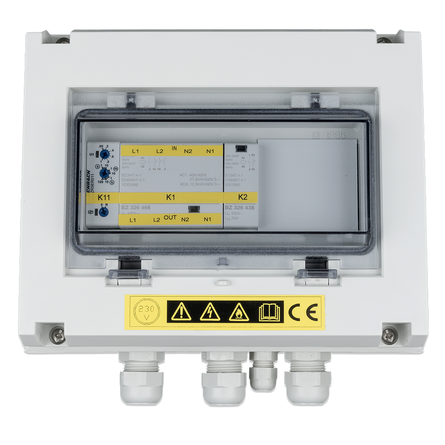 Victron VE Transfer Switch 10 kVA, single-phase, 200-250 Vac