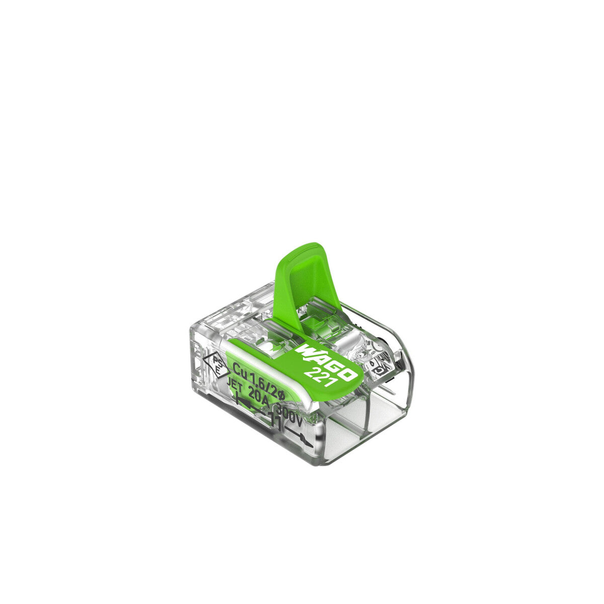 WAGO Verbindungsklemme Green Range flexibel bis 4mm² - 221-422
