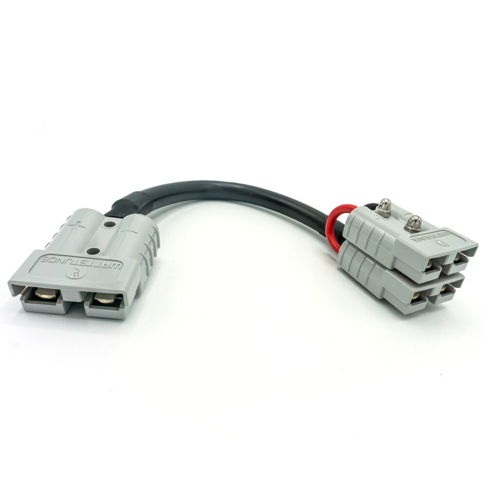 WATTSTUNDE® AK-A50-A50.2-P Y-Parallel-Stecker Anderson A50 auf 2x Anderson A50
