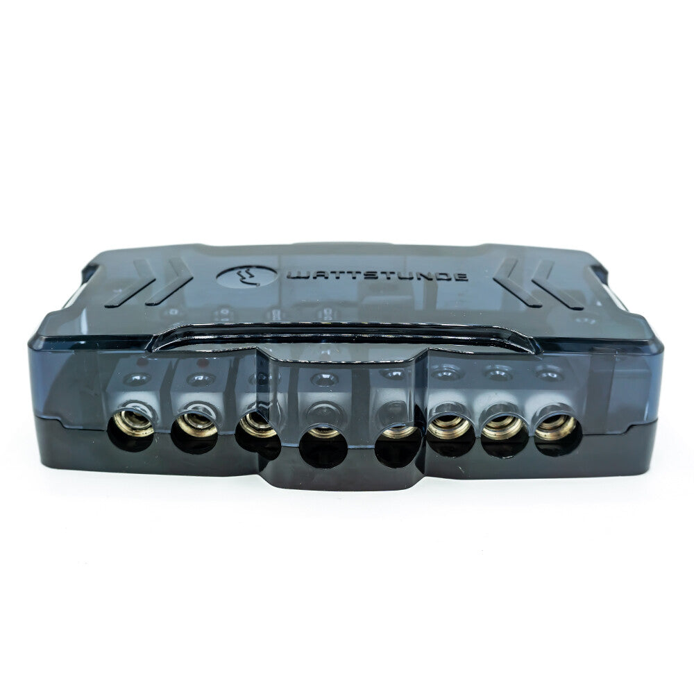 WATTSTUNDE® Plus Distributor 4 mit je 2 x 40A, 60A, 80A AFS Hochlastsicherungen