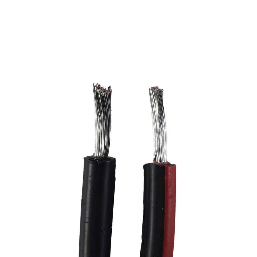 ﻿WATTSTUNDE® Twin-Solarkabel 6 mm² rot/schwarz Meterware