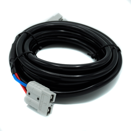 WATTSTUNDE® Verlängerungskabel (2 x) 6 mm² A50/A50 5 m schwarz