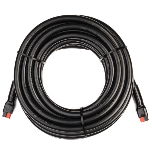 WATTSTUNDE® Verlängerungskabel (2x) 4 mm² APP/APP 5 m schwarz